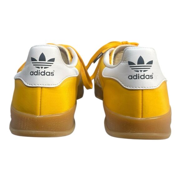 Adidas Gazelle Indoor Bold Yellow White Gum Men’s 9.5 IG9977 Store Display - Picture 4 of 6